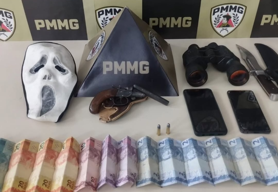 Polícia Militar prende homem e aprende arma no bairro Belmonte, em João Monlevade 